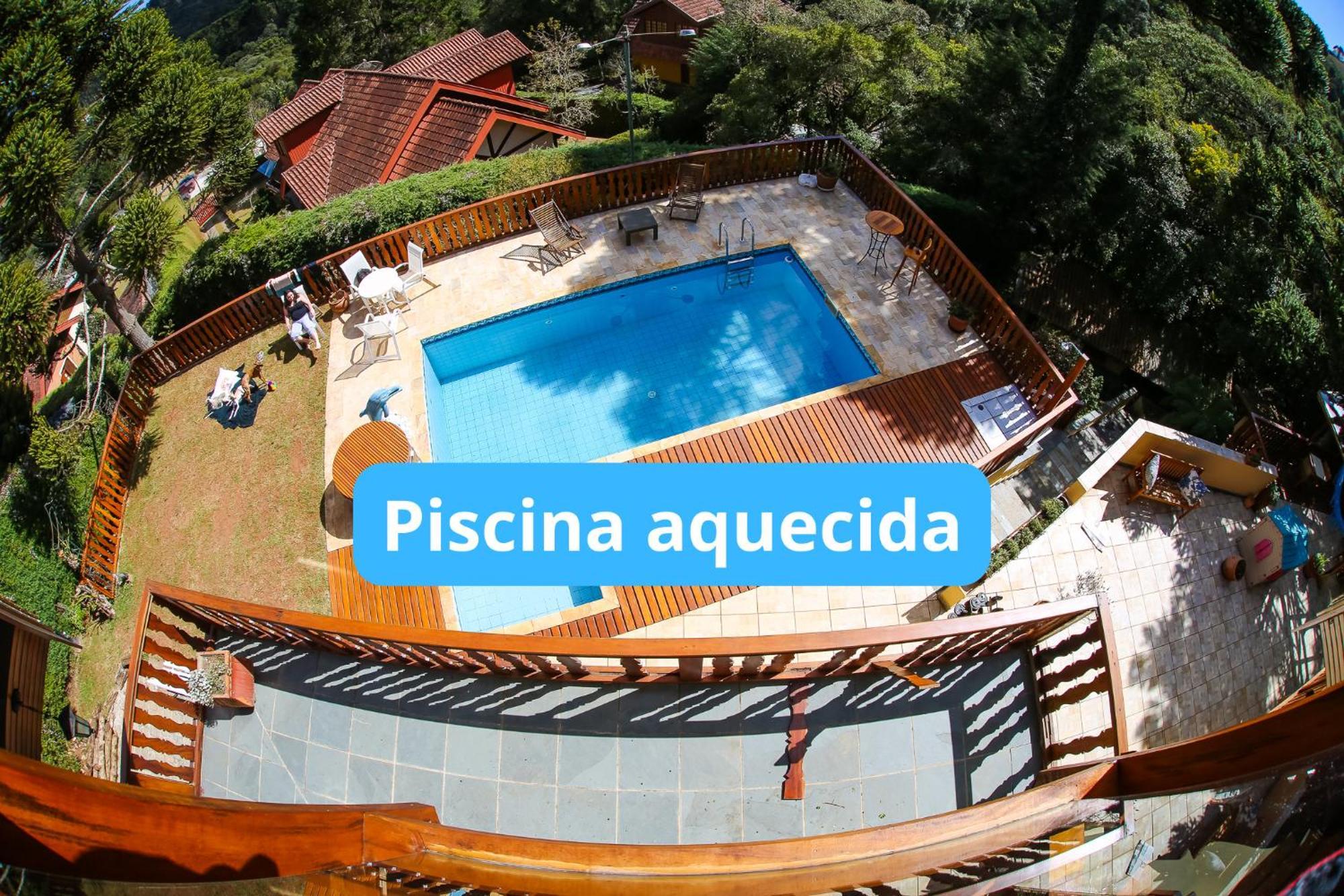 Chale Belga Em Condominio - 1,2 Km Do Centro Turistico Capivari Campos do Jordão エクステリア 写真